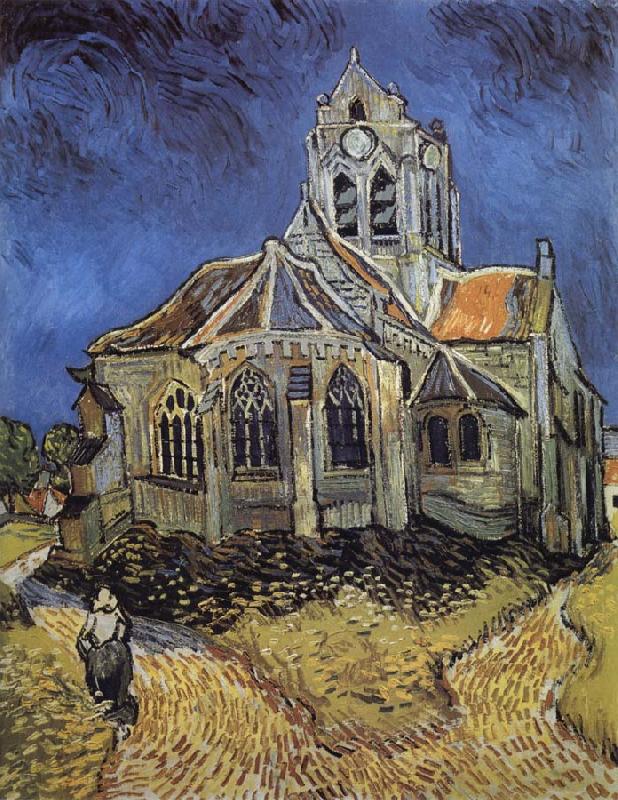 Vincent Van Gogh The Church at Auvers sur Oise oil painting picture